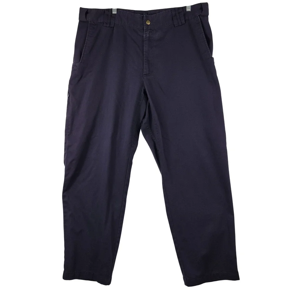 5.11 Tactical Series Pants Mens 40/32 Blue Cotton Cargo Utility Workwear